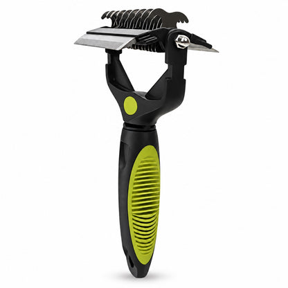3-in-1 Pet Grooming Comb, Medium, 3 Colors, By GAVPEPY image 9 - DPbrush26-Green-MEDIUM.jpg