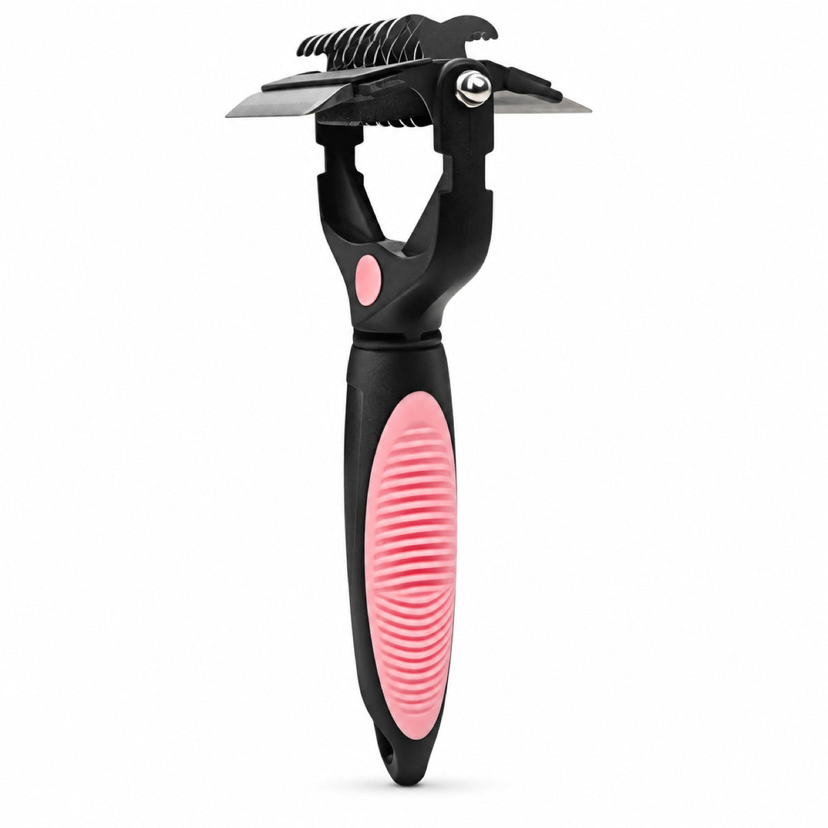 3-in-1 Pet Grooming Comb, Medium, 3 Colors, By GAVPEPY image 10 - DPbrush26-Pink-MEDIUM.jpg