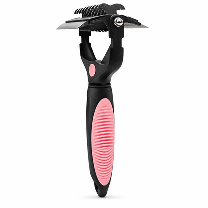 3-in-1 Pet Grooming Comb, Medium, 3 Colors, By GAVPEPY image 10 - DPbrush26-Pink-MEDIUM.jpg