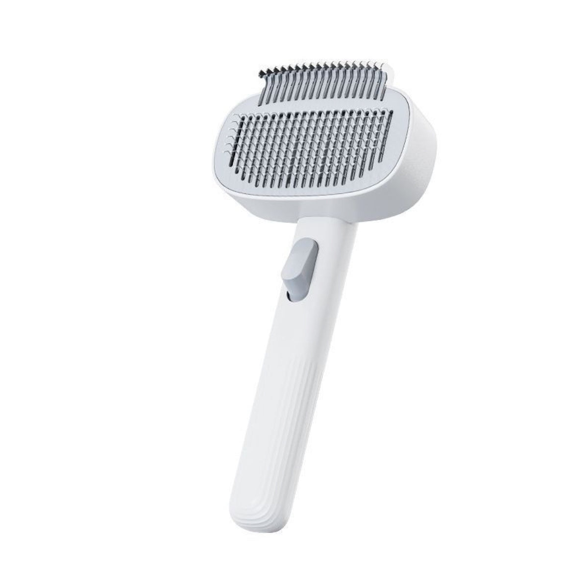 One-Touch Pet Grooming Brush, White, By GAVPEPY image 8 - DPbrush29-White.jpg