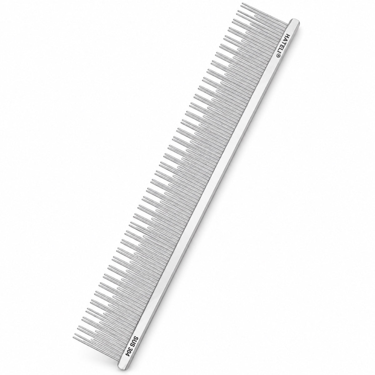 304 Stainless Steel Pet Grooming Comb, 22 Styles, By GAVPEPY image 22 - DPbrush4-22CM-ShortPin-V22.jpg