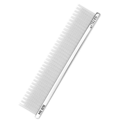304 Stainless Steel Pet Grooming Comb, 22 Styles, By GAVPEPY image 9 - DPbrush8-13CM-ShortPin-V15.jpg