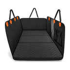 GAVPEPY Oxford Fabric Rear Seat Pet Protector, 3 Patterns for Vehicle Interior Protection and Organized Pet Travel, Size 132 x 158cm, 3 Style Options, for Cars, SUVs, Rear Seats, Doors and Cargo Areas, Water-Resistant Surface Supports Easier Care