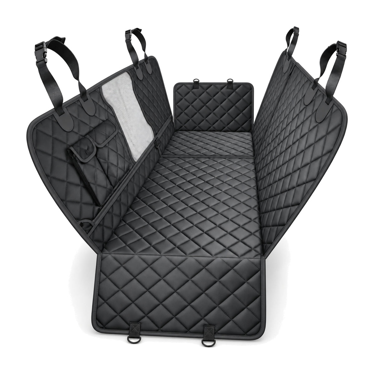 4-in-1 Rear Seat Pet Protector, 2 Styles, By GAVPEPY image 8 - DPcarcover3-Black-137X147CM.jpg