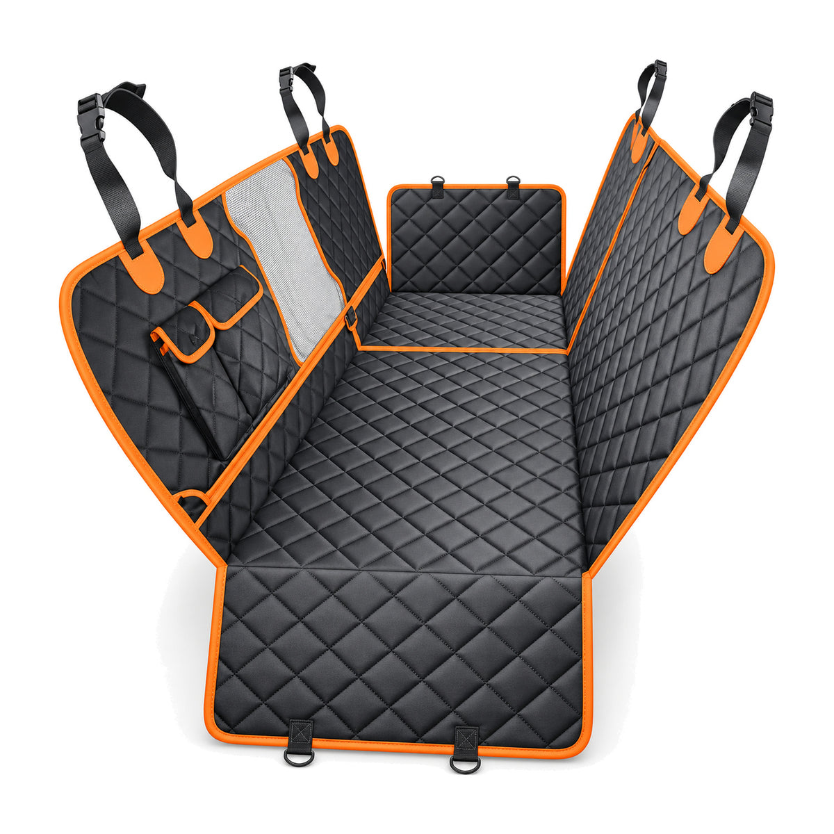 4-in-1 Rear Seat Pet Protector, 2 Styles, By GAVPEPY image 1 - DPcarcover3-Main.jpg