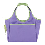 GAVPEPY Purple Nylon Pet Travel Carrier for Pet Transport, Travel and Temporary Containment, for Road Trips, Vet Visits, Outdoor Outings and Home Use, Portable Design Supports Travel Routines, Practical Construction Supports Everyday Pet Care