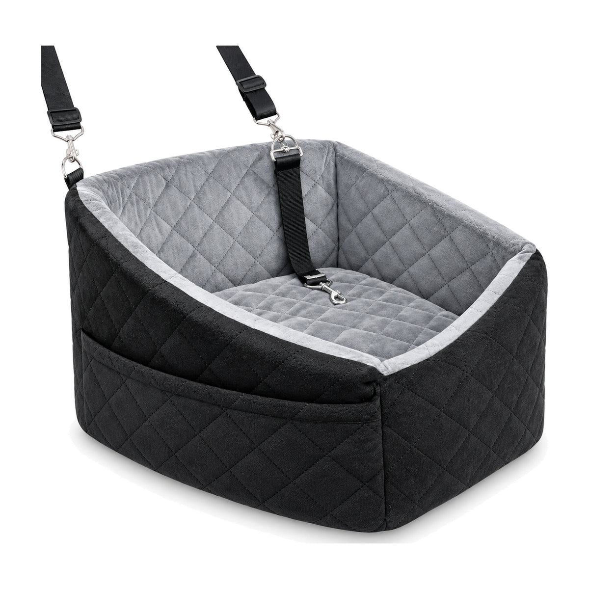 Plush Pet Car Seat and Travel Bed, 3 Colors, By GAVPEPY image 1 - DPcarseat1-Main.jpg