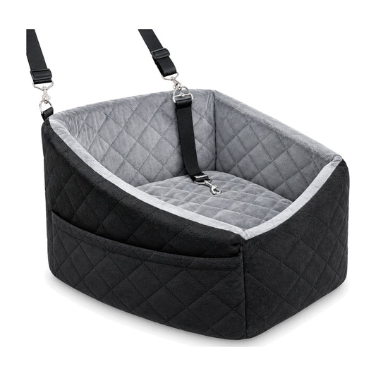 Plush Pet Car Seat and Travel Bed, 3 Colors, By GAVPEPY image 1 - DPcarseat1-Main.jpg