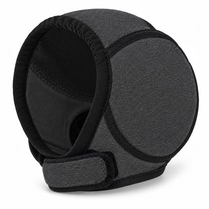 GAVPEPY Neoprene Dog Ear Cover Hood, Gray or Rose Red in S, M and L, for covering the ears during supervised baths and grooming routines, home wash stations, grooming appointments and routine pet care image 10 - DPearmuff14-Gray-L.jpg