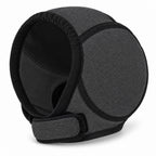 GAVPEPY Neoprene Dog Ear Cover Hood, Gray or Rose Red in S, M and L, for covering the ears during supervised baths and grooming routines, home wash stations, grooming appointments and routine pet care