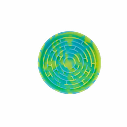 Suction Cup Silicone Pet Lick Mat & Slow Feeder, 2 Sizes, By GAVPEPY image 2 - DPlickmat1-MintGreen-20X20X3-5CM-V5.jpg