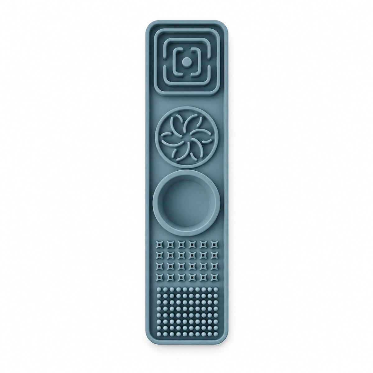 Suction Cup Silicone Pet Lick Mat & Slow Feeder, 2 Sizes, By GAVPEPY image 11 - DPlickmat1-NorwegianBlue-30X8X2-5.jpg