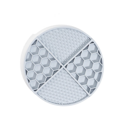 Honeycomb Silicone Pet Lick Mat, 7 Colors, By GAVPEPY image 7 - DPlickmat11-LightBlue.jpg