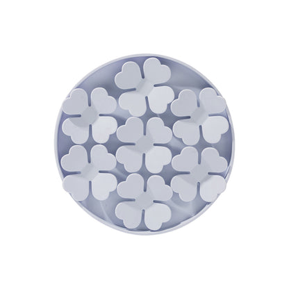 Petal Round Silicone Pet Lick Mat, 7 Colors, By GAVPEPY image 1 - DPlickmat16-Blue.jpg