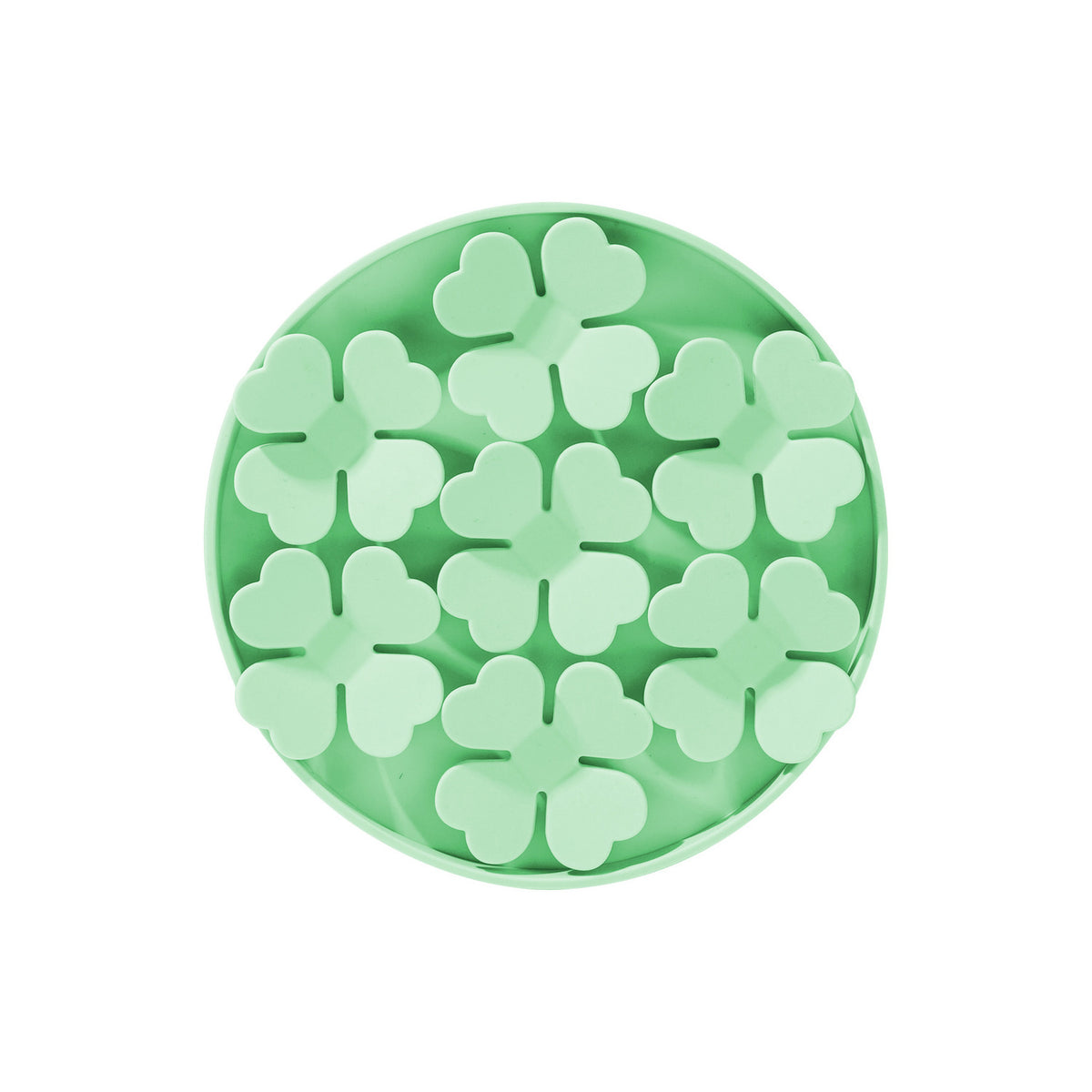 Petal Round Silicone Pet Lick Mat, 7 Colors, By GAVPEPY image 6 - DPlickmat16-DarkGreen.jpg