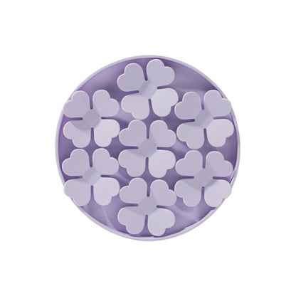 Petal Round Silicone Pet Lick Mat, 7 Colors, By GAVPEPY image 5 - DPlickmat16-Purple.jpg