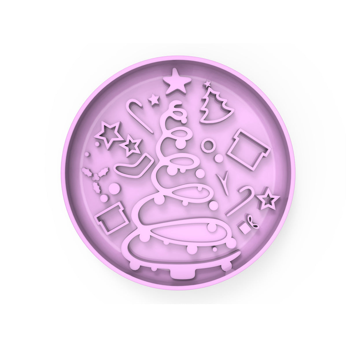 19 cm Silicone Slow Feeder Lick Mat, 5 Colors, By GAVPEPY image 3 - DPlickmat22-Purple-19X19X3CM.jpg