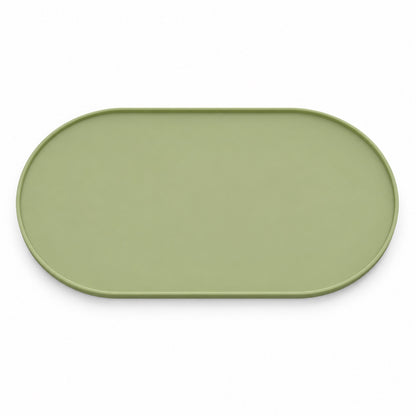 Waterproof Silicone Pet Bowl Mat, 6 Colors, By GAVPEPY image 5 - DPlickmat23-Green-540X330.jpg