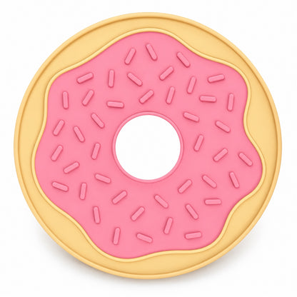 Donut-Shaped Silicone Pet Lick Mat, By GAVPEPY image 1 - DPlickmat30-Donut.jpg
