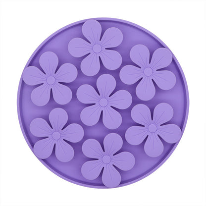 Suction Cup Silicone Pet Lick Mat, 6 Colors, By GAVPEPY image 4 - DPlickmat6-Purple.jpg
