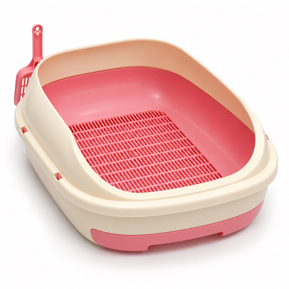 GAVPEPY Drawer Double-Layer Cat Litter Box, 10 Options image 10 - DPlitterbox26-Pink-51X40-5X20-5CM.jpg