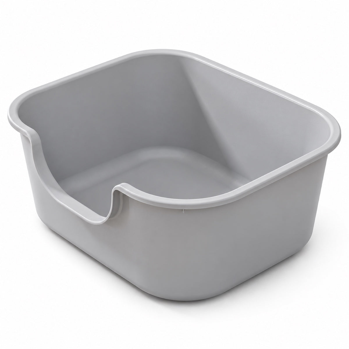 GAVPEPY Extra Large High-Sided Cat Litter Box, 10 Options image 16 - DPlitterbox32-Gray-V7.jpg