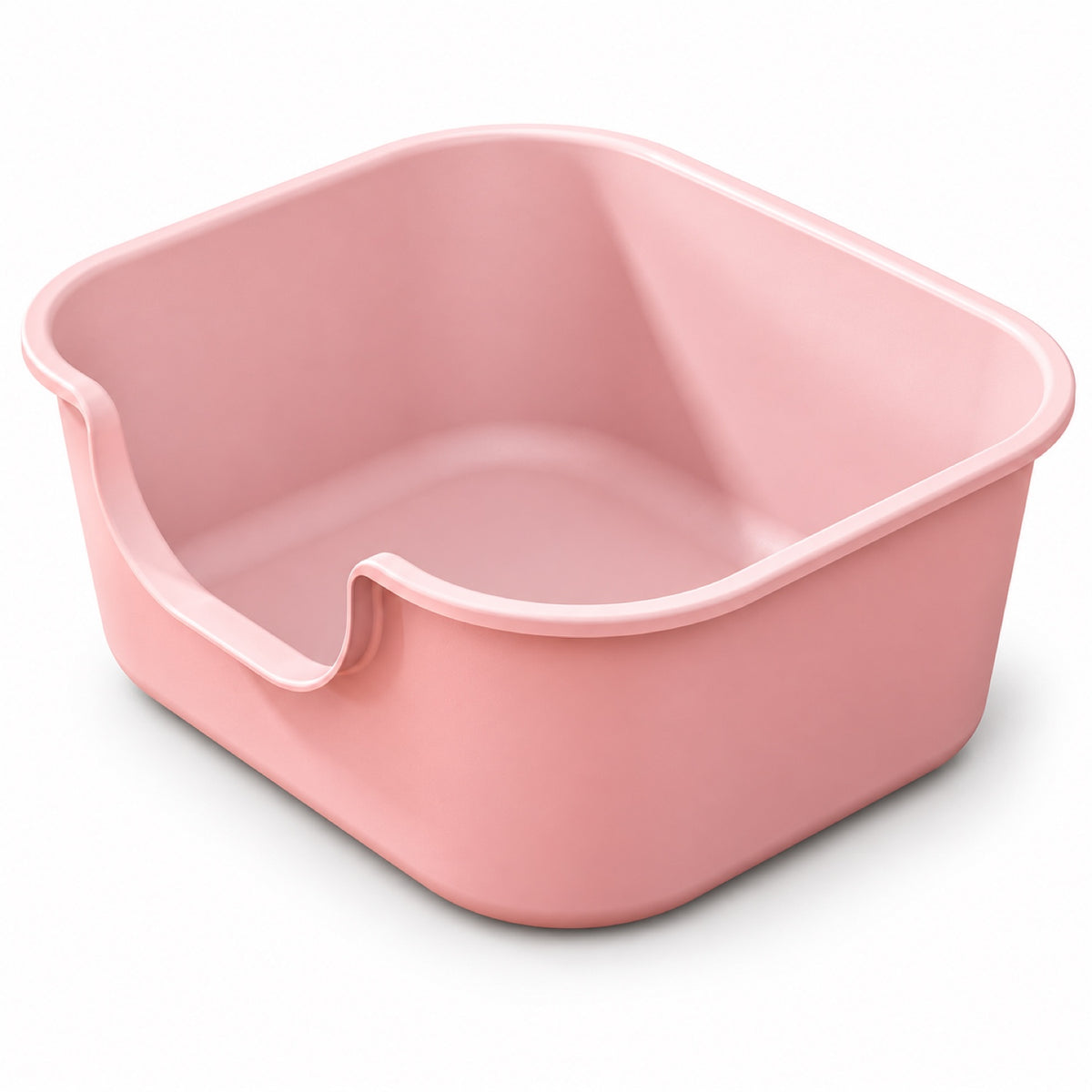 GAVPEPY Extra Large High-Sided Cat Litter Box, 10 Options image 8 - DPlitterbox32-Pink.jpg