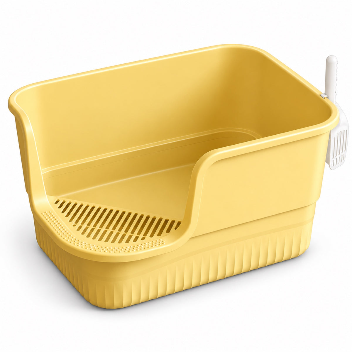 GAVPEPY Extra Large High-Sided Cat Litter Box, 10 Options image 10 - DPlitterbox32-Yellow.jpg