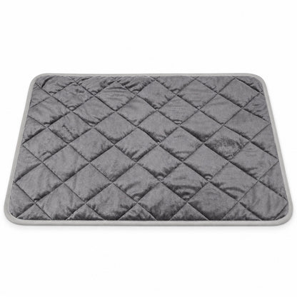 Reversible Waterproof Self-Warming Pet Mat, 3 Colors & 4 Sizes, By GAVPEPY image 9 - DPmat1-Gray-LightGray-L-58X88CM.jpg