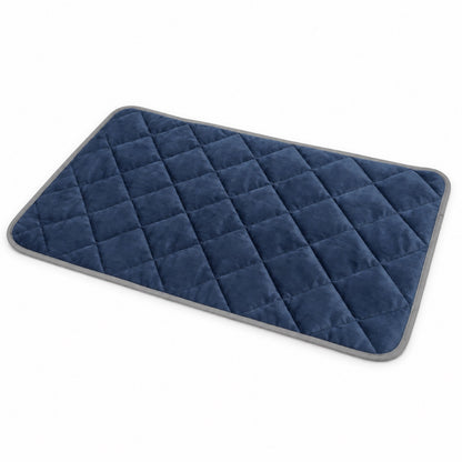 Reversible Waterproof Self-Warming Pet Mat, 3 Colors & 4 Sizes, By GAVPEPY image 10 - DPmat1-Navy-LightGray-L-58X88CM.jpg
