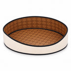 GAVPEPY Woven Cooling Pet Bed, 4 Colors & 3 Sizes for Resting, Surface Protection and Everyday Pet Comfort, Multiple Size Options, 4 Color Options, for Homes, Crates, Floors, Sofas and Travel Areas, Ventilated Panels Support Airflow