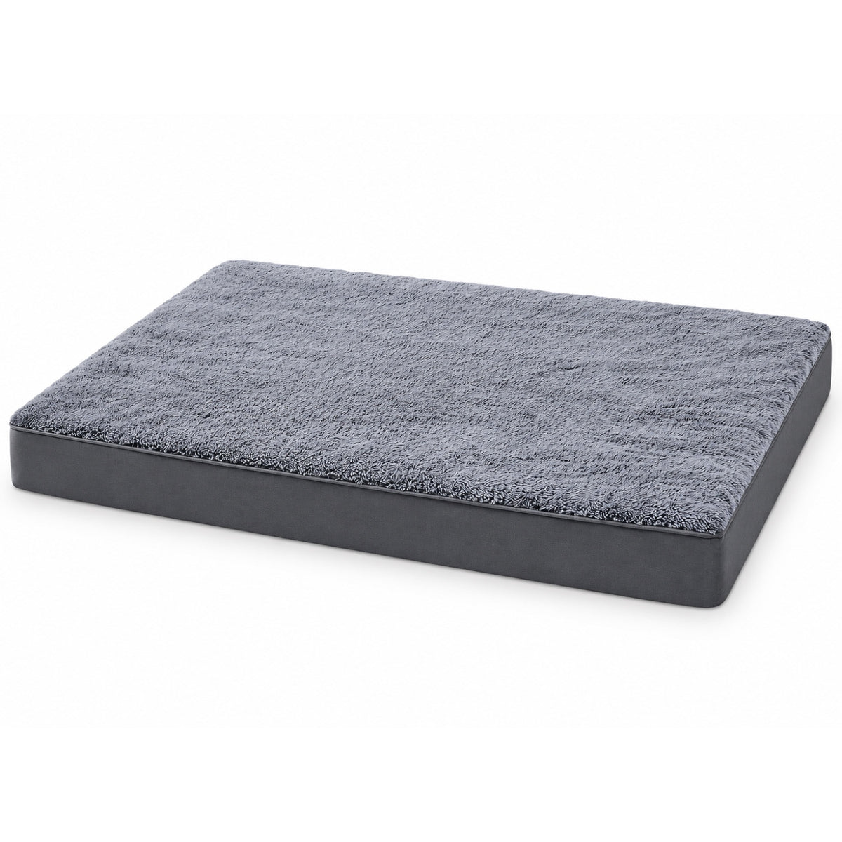 Egg-Crate Foam Pet Bed, 2 Label Styles & 7 Sizes, By GAVPEPY image 10 - DPmat22-Gray-111X81X9CM.jpg