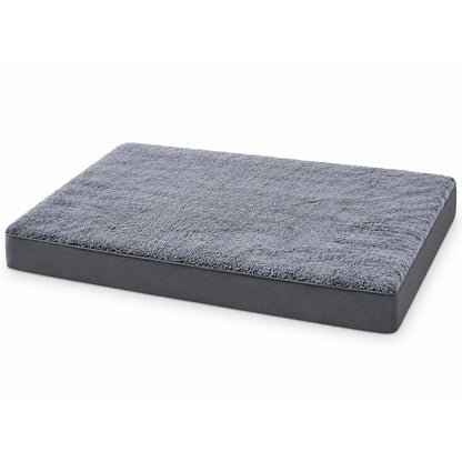 Egg-Crate Foam Pet Bed, 2 Label Styles & 7 Sizes, By GAVPEPY image 10 - DPmat22-Gray-111X81X9CM.jpg