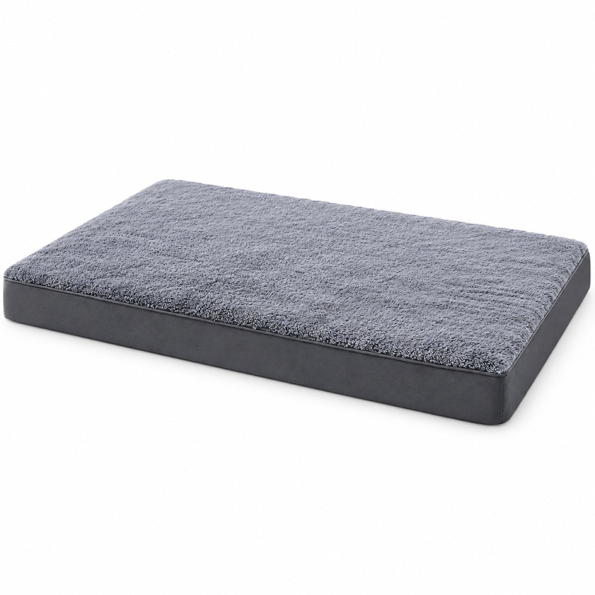 Egg-Crate Foam Pet Bed, 2 Label Styles & 7 Sizes, By GAVPEPY image 11 - DPmat22-Gray-119X73X9CM.jpg