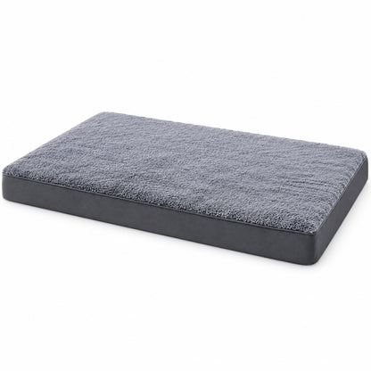 Egg-Crate Foam Pet Bed, 2 Label Styles & 7 Sizes, By GAVPEPY image 11 - DPmat22-Gray-119X73X9CM.jpg