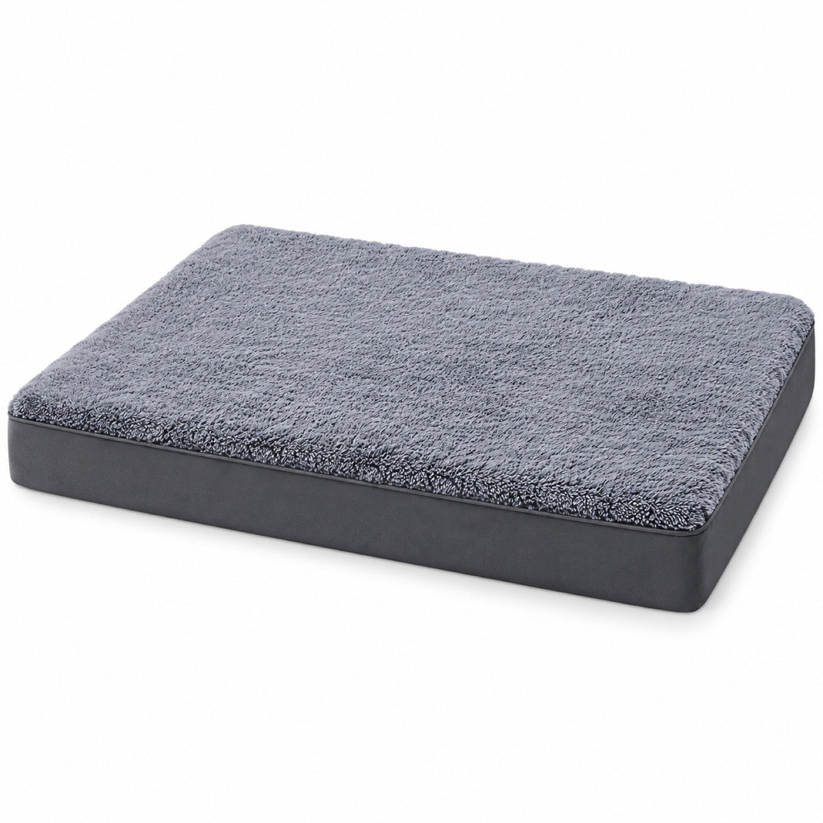 Egg-Crate Foam Pet Bed, 2 Label Styles & 7 Sizes, By GAVPEPY image 12 - DPmat22-Gray-58X43X7CM.jpg