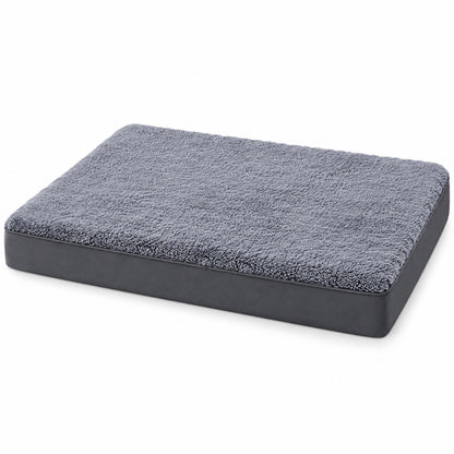 Egg-Crate Foam Pet Bed, 2 Label Styles & 7 Sizes, By GAVPEPY image 12 - DPmat22-Gray-58X43X7CM.jpg