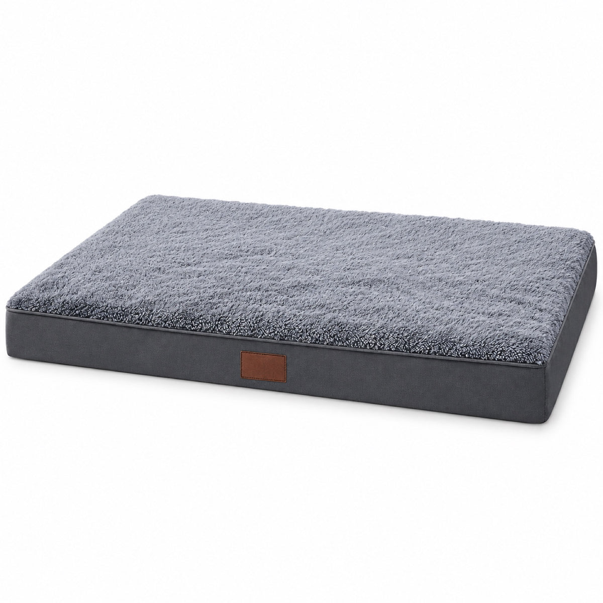 Egg-Crate Foam Pet Bed, 2 Label Styles & 7 Sizes, By GAVPEPY image 13 - DPmat22-Gray-73X45X7CM-Var2.jpg