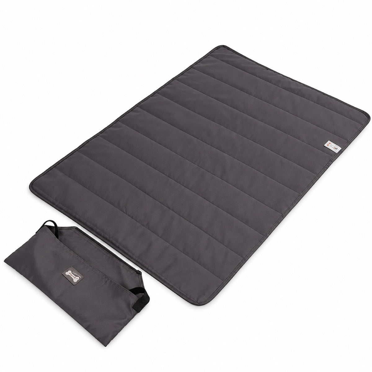 Water-Resistant Oxford Outdoor Pet Blanket, By GAVPEPY image 8 - DPmat23-DarkGray-Oxford-100X70CM.jpg