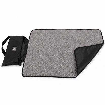 Sherpa Outdoor Pet Blanket, 2 Colors, By GAVPEPY image 8 - DPmat24-Black-Sherpa-100X70CM.jpg