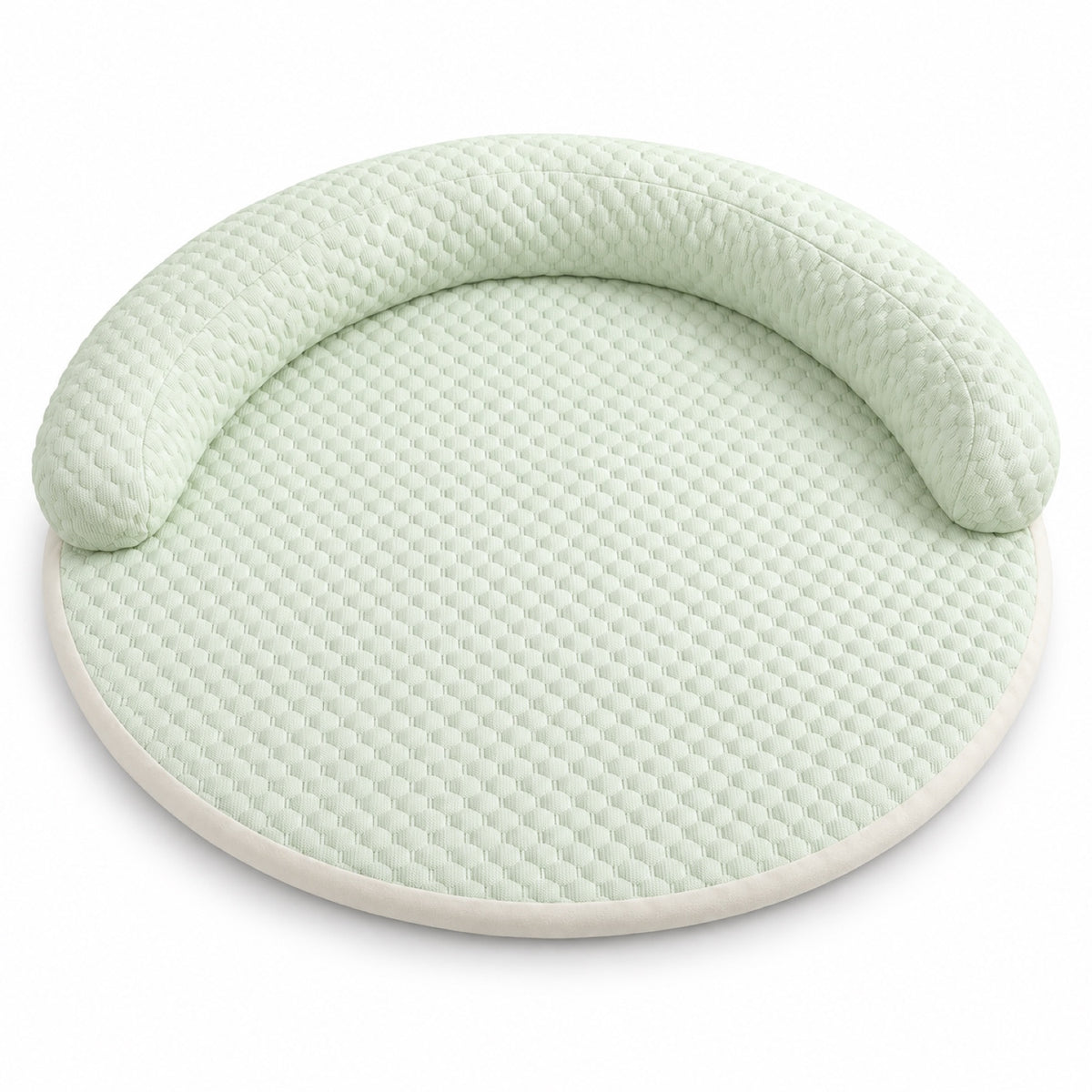 Round Cooling Pet Bed, 5 Colors & 5 Sizes, By GAVPEPY image 10 - DPmat28-Green-Round-OneSize-Var2.jpg