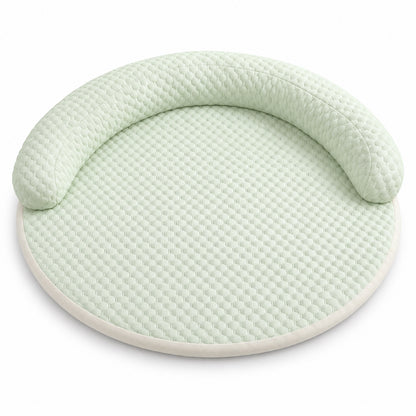 Round Cooling Pet Bed, 5 Colors & 5 Sizes, By GAVPEPY image 10 - DPmat28-Green-Round-OneSize-Var2.jpg