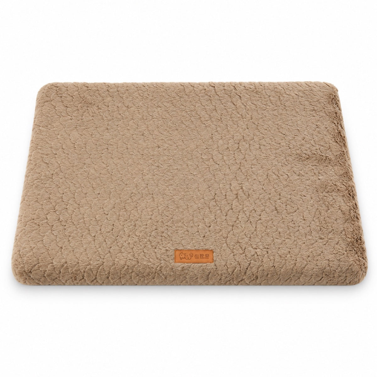 Removable-Cover Foam Pet Bed Mat, 4 Colors & 5 Sizes, By GAVPEPY image 8 - DPmat30-Camel-Foam-L-73X46X5CM.jpg
