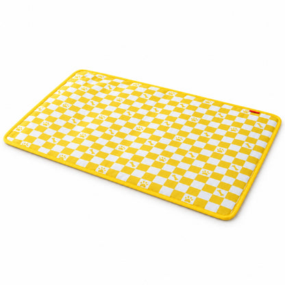Foam Pet Bed Mat, 4 Colors & 3 Sizes, By GAVPEPY image 11 - DPmat4-Yellow-Foam-L-74X94CM.jpg