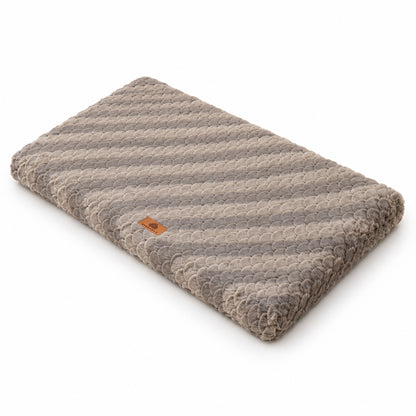 Removable-Cover Pet Bed Mat, 4 Colors & 5 Sizes, By GAVPEPY image 8 - DPmat5-Camel-Mat-L-73X46X5CM.jpg