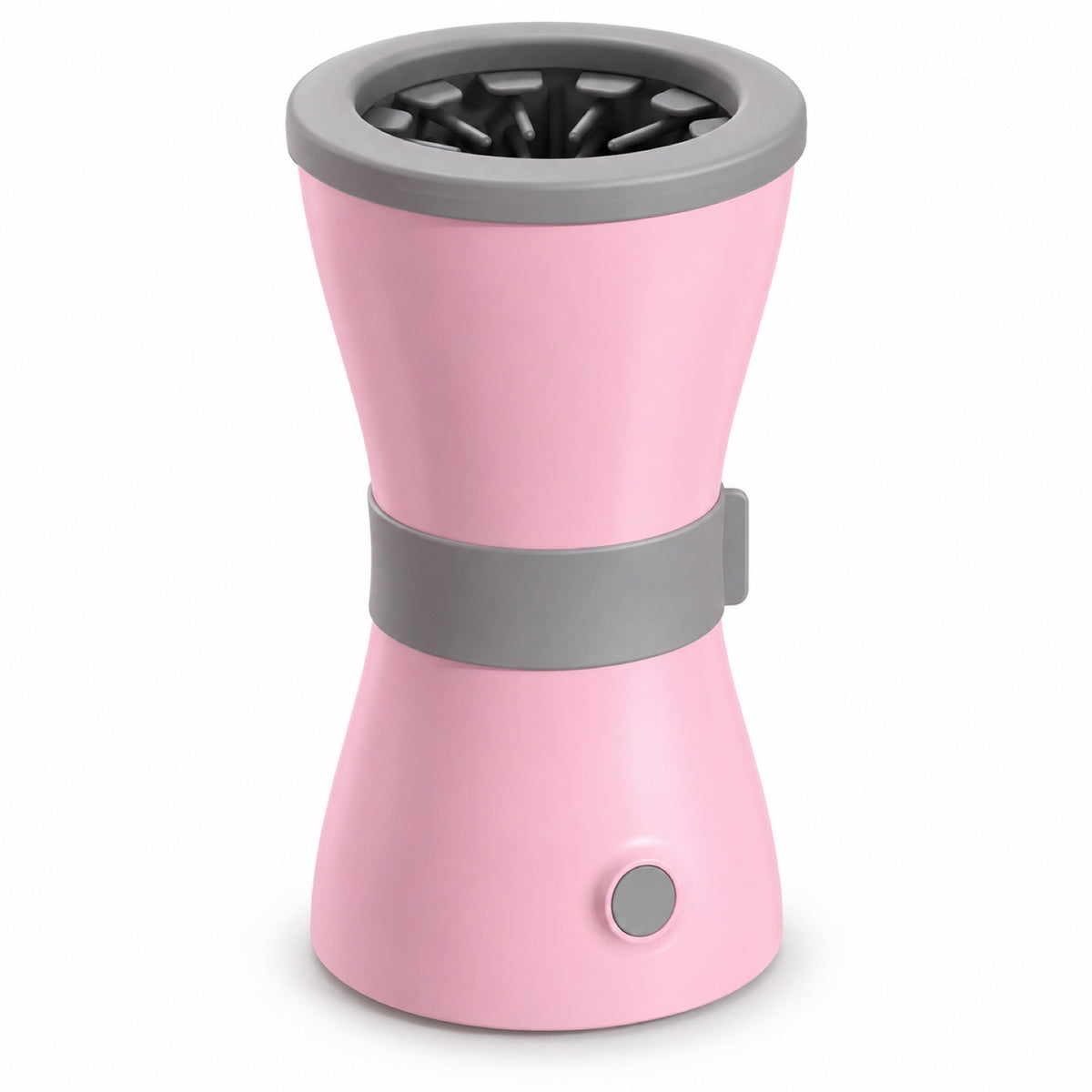 GAVPEPY Silicone Electric Paw Washer Cup, Sizes , White, Pink, Blue, for cleaning paws after outdoor walks; reusable cup with the selected color and size shown in the product photos; review the selected variant photo for details image 9 - DPpawwasher11-Pink.jpg