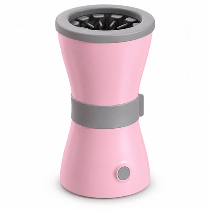 GAVPEPY Silicone Electric Paw Washer Cup, Sizes , White, Pink, Blue, for cleaning paws after outdoor walks; reusable cup with the selected color and size shown in the product photos; review the selected variant photo for details image 9 - DPpawwasher11-Pink.jpg