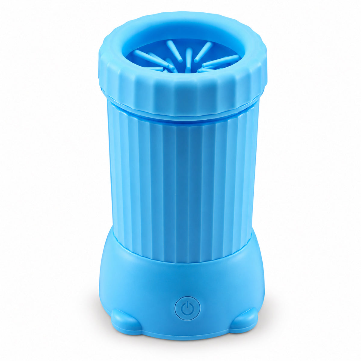 GAVPEPY Plastic Automatic Paw Washer Cup, Sizes , Blue, Green, Pink, for cleaning paws after outdoor walks; reusable cup with the selected color and size shown in the product photos; review the selected variant photo for details image 8 - DPpawwasher13-Blue-ColorBox.jpg