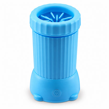 GAVPEPY Plastic Automatic Paw Washer Cup, Sizes , Blue, Green, Pink, for cleaning paws after outdoor walks; reusable cup with the selected color and size shown in the product photos; review the selected variant photo for details image 8 - DPpawwasher13-Blue-ColorBox.jpg