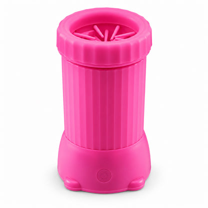 GAVPEPY Plastic Automatic Paw Washer Cup, Sizes , Blue, Green, Pink, for cleaning paws after outdoor walks; reusable cup with the selected color and size shown in the product photos; review the selected variant photo for details image 10 - DPpawwasher13-Pink-ColorBox.jpg
